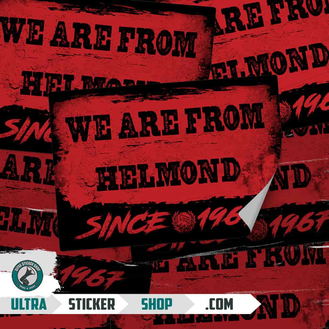We are from Helmond since 1967 Aufkleber
