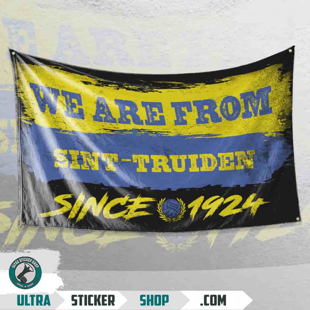 We are from Sint-Truiden since 1924 Drapeau