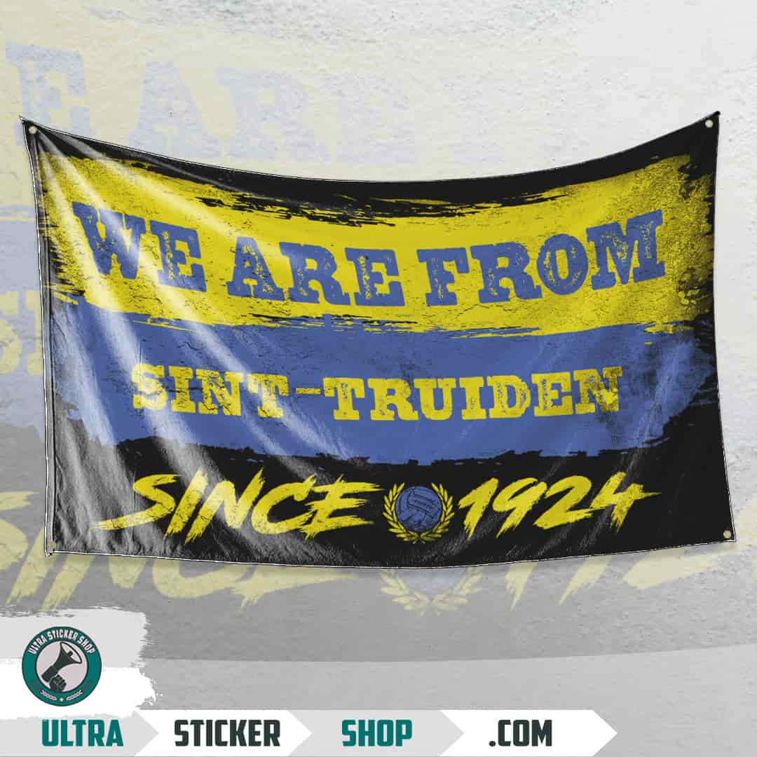 We are from Sint-Truiden since 1924 Drapeau