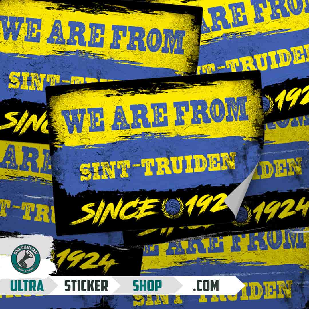 We are from Sint-Truiden since 1924 Autocollants