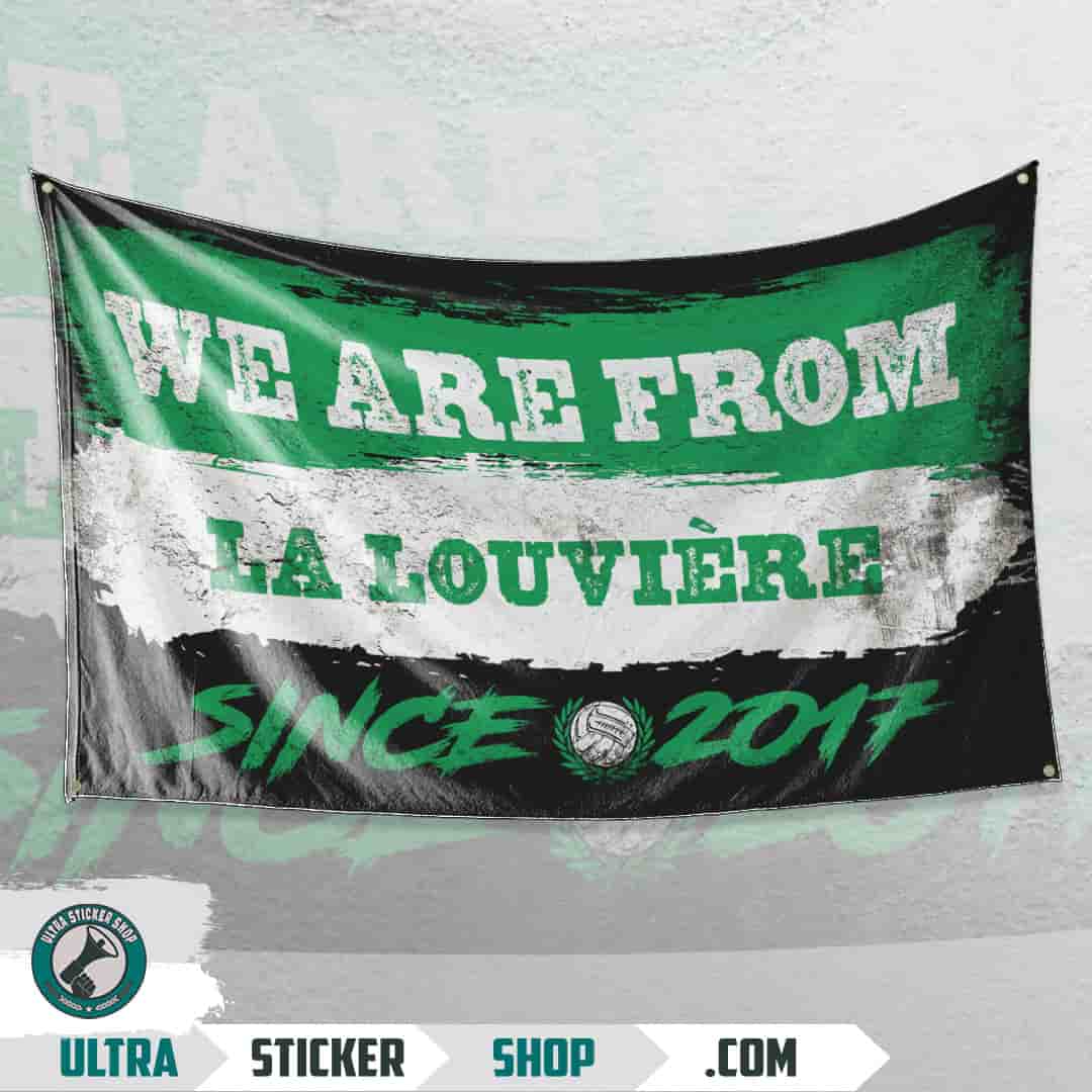 We are from La Louvière since 2017 Flag