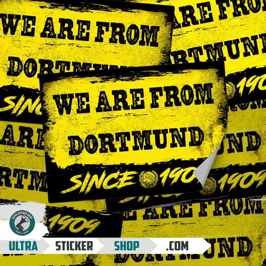 We are from Dortmund since 1909 Nalepnice