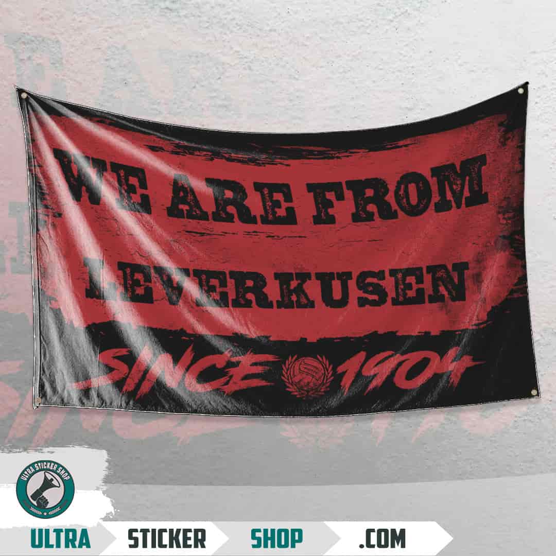We are from Leverkusen since 1904 Vlajka