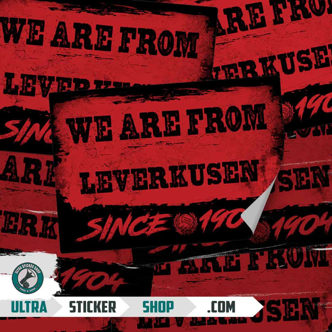We are from Leverkusen since 1904 Nálepky