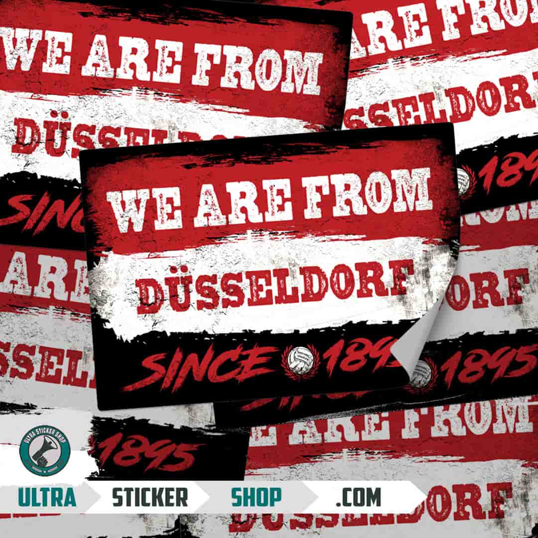 We are from Düsseldorf since 1895 Nalepnice