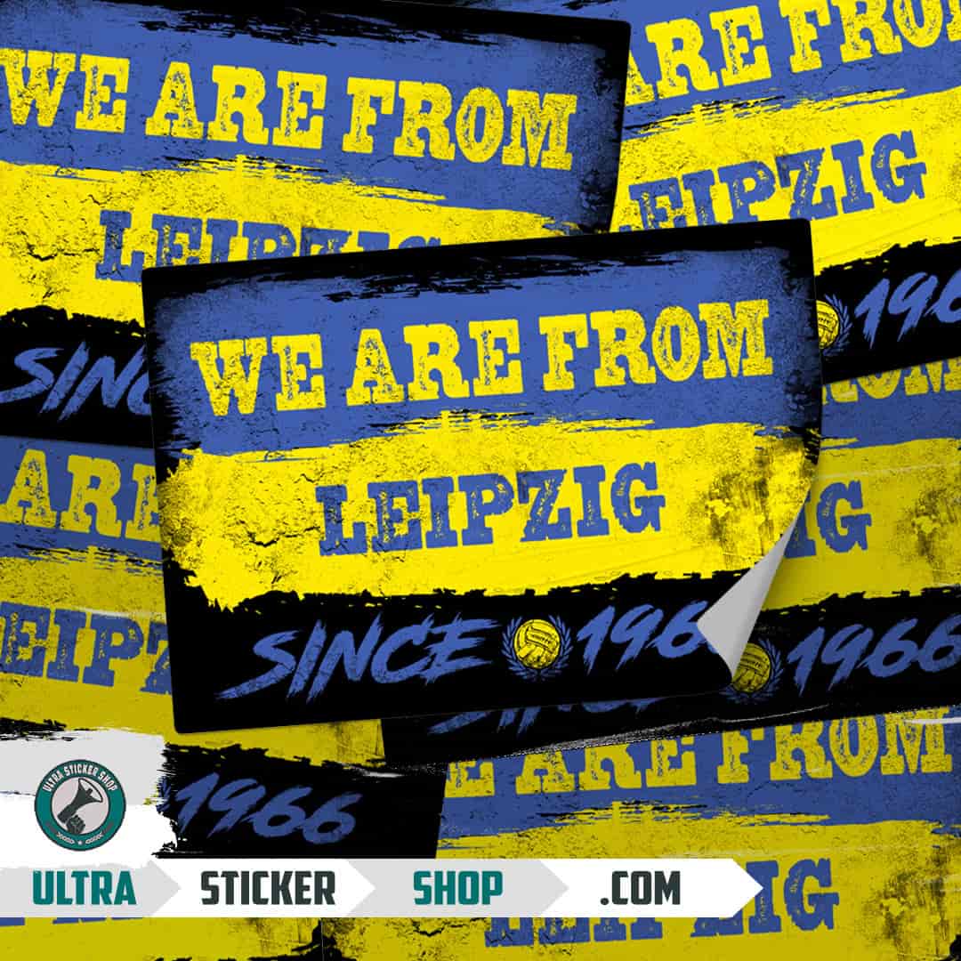 We are from Leipzig since 1966 Nálepky