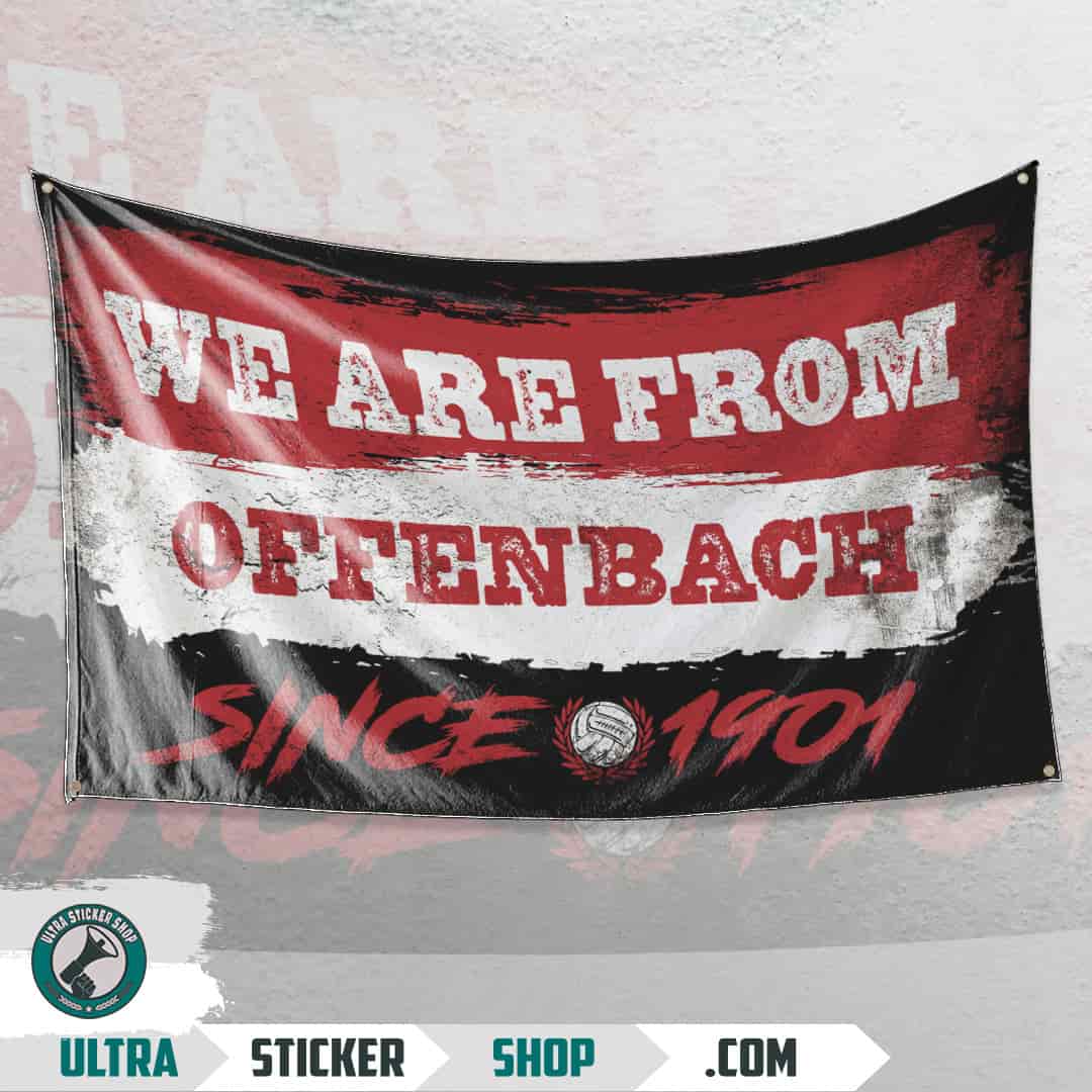 We are from Offenbach since 1901 Vlag