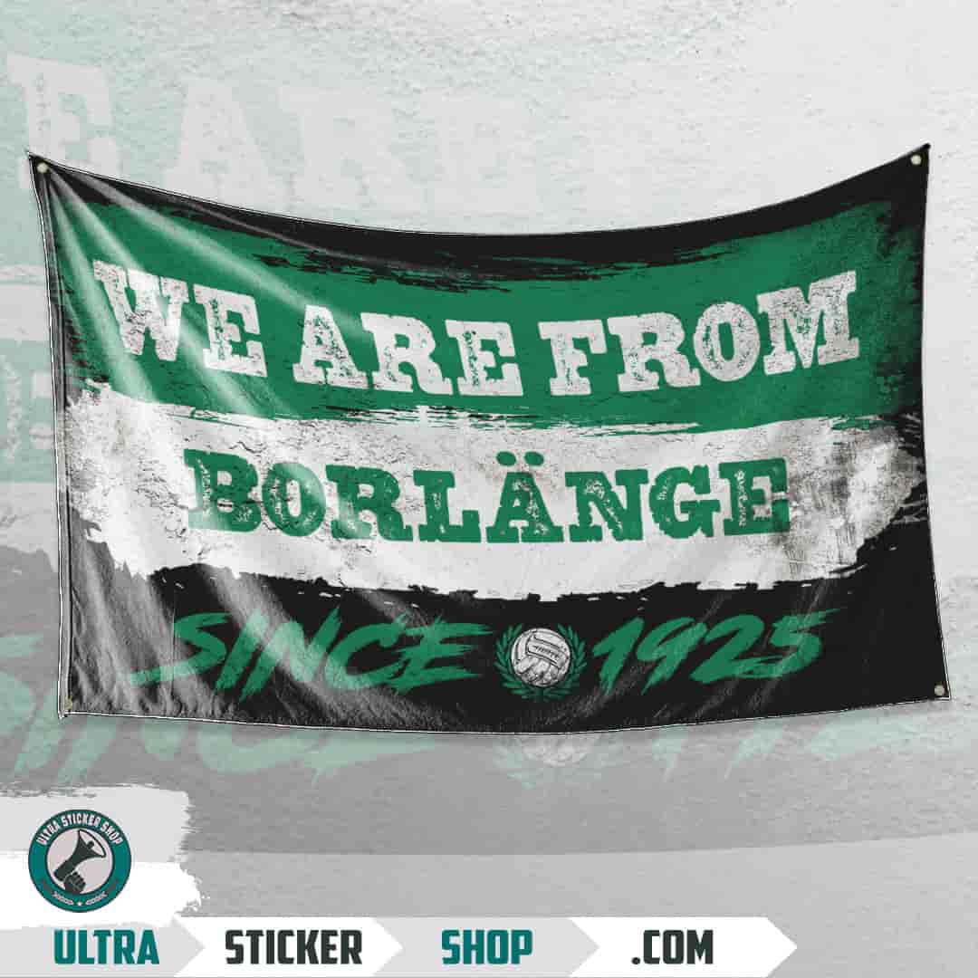 We are from Borlänge since 1925 Flagge