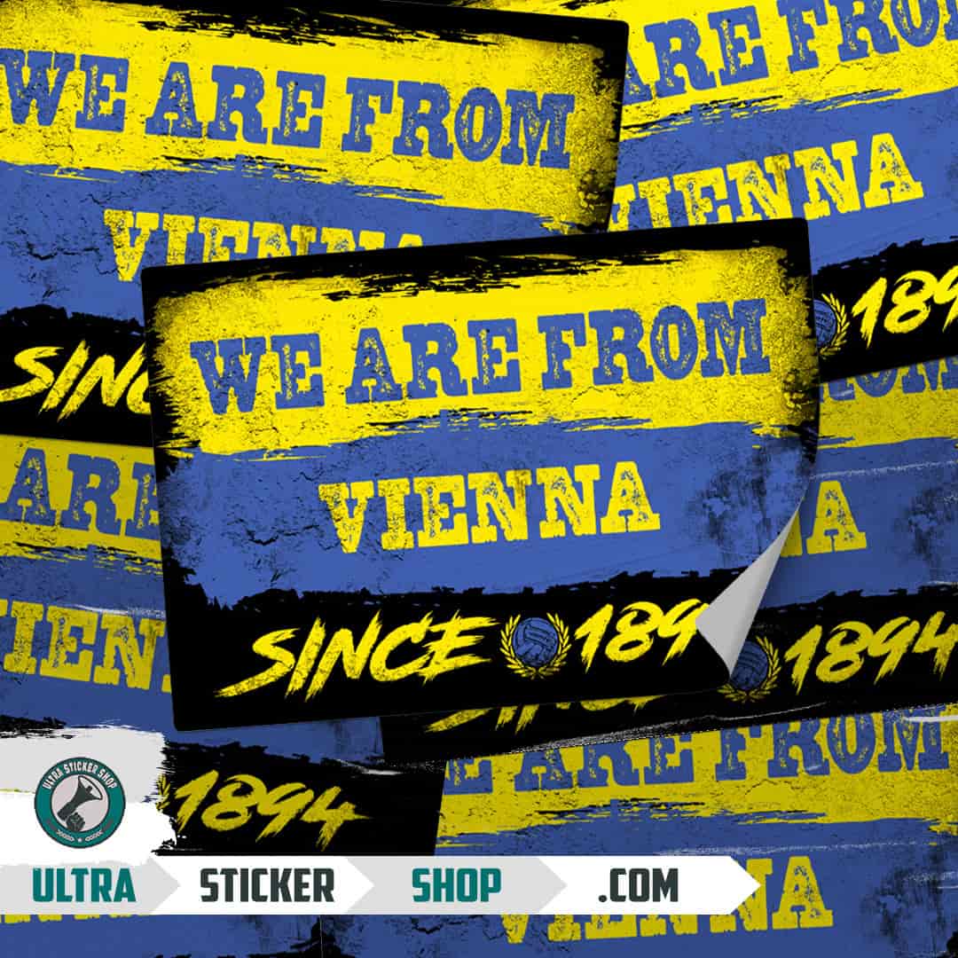 We are from Vienna since 1894 Nalepnice