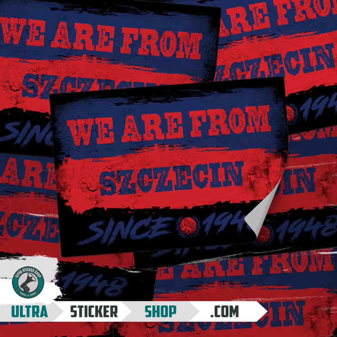 We are from Szczecin since 1948 Aufkleber