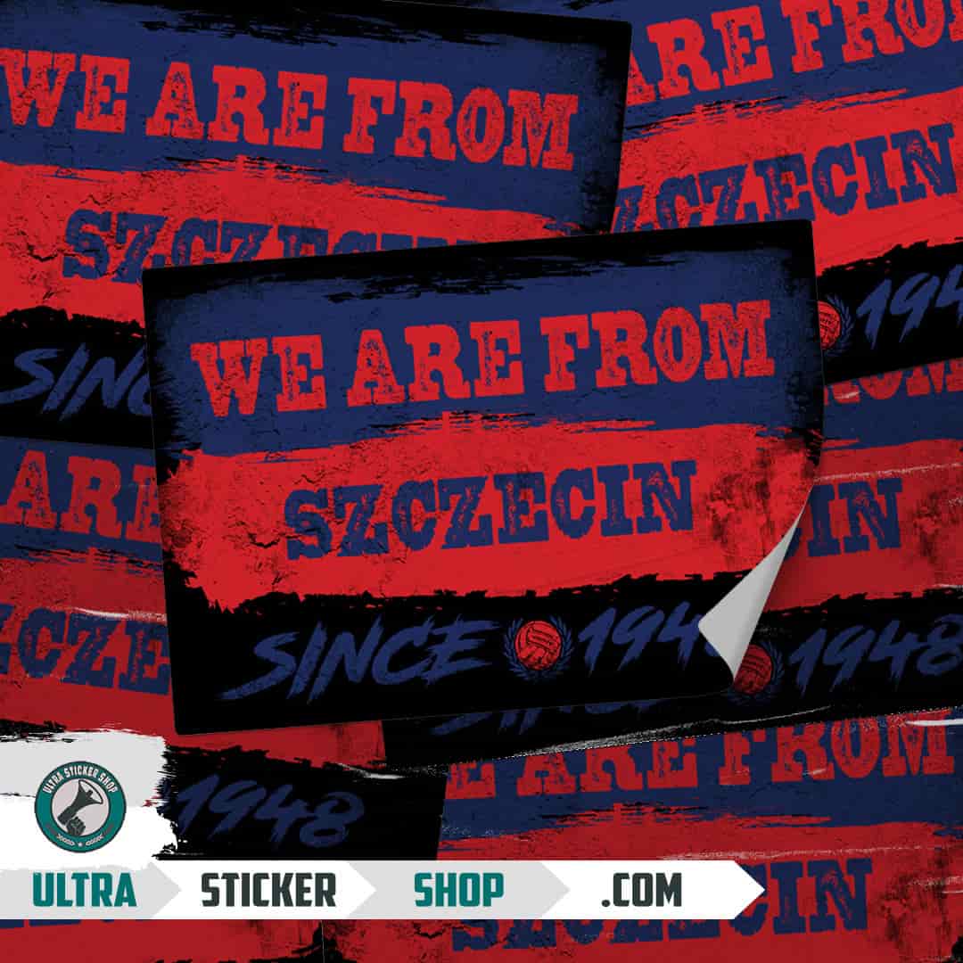 We are from Szczecin since 1948 Aufkleber