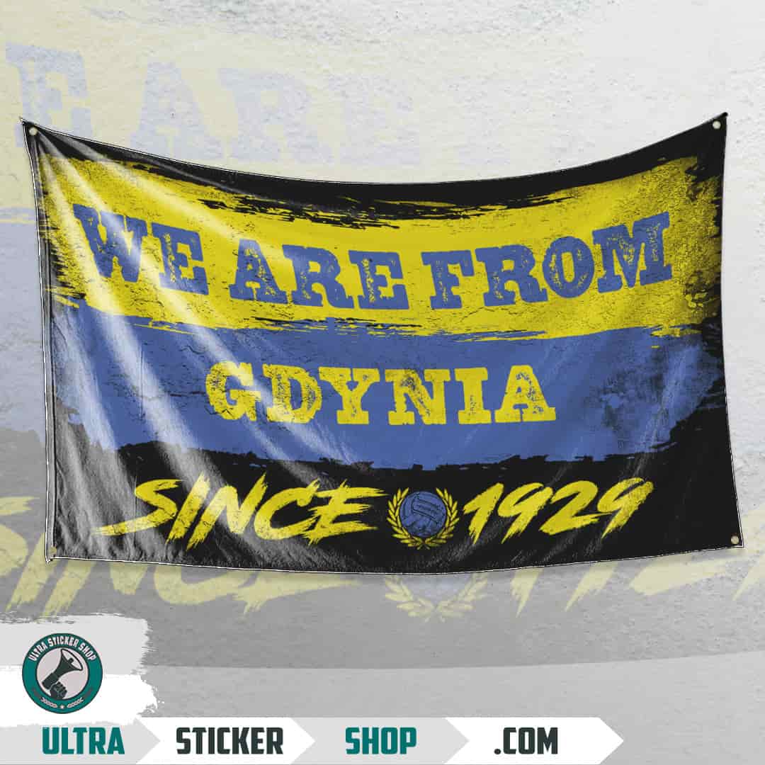 We are from Gdynia since 1929 Flagge
