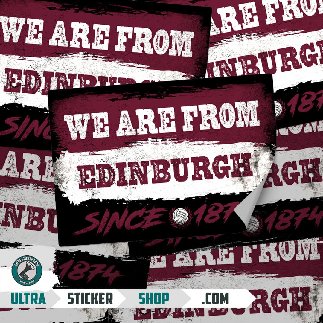 We are from Edinburgh since 1874