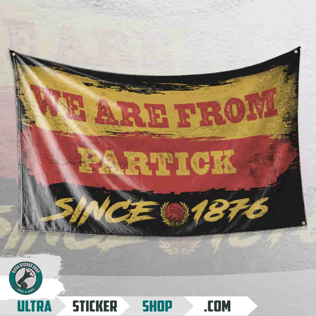 We are from Partick since 1876 Zastava