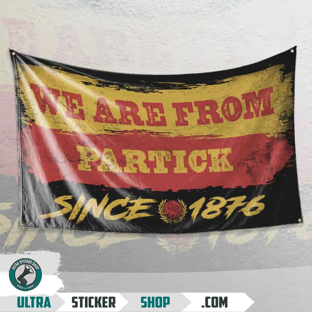We are from Partick since 1876 Zastava