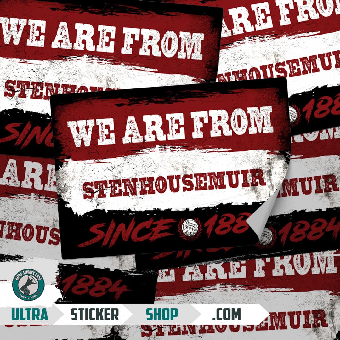 We are from Stenhousemuir since 1884