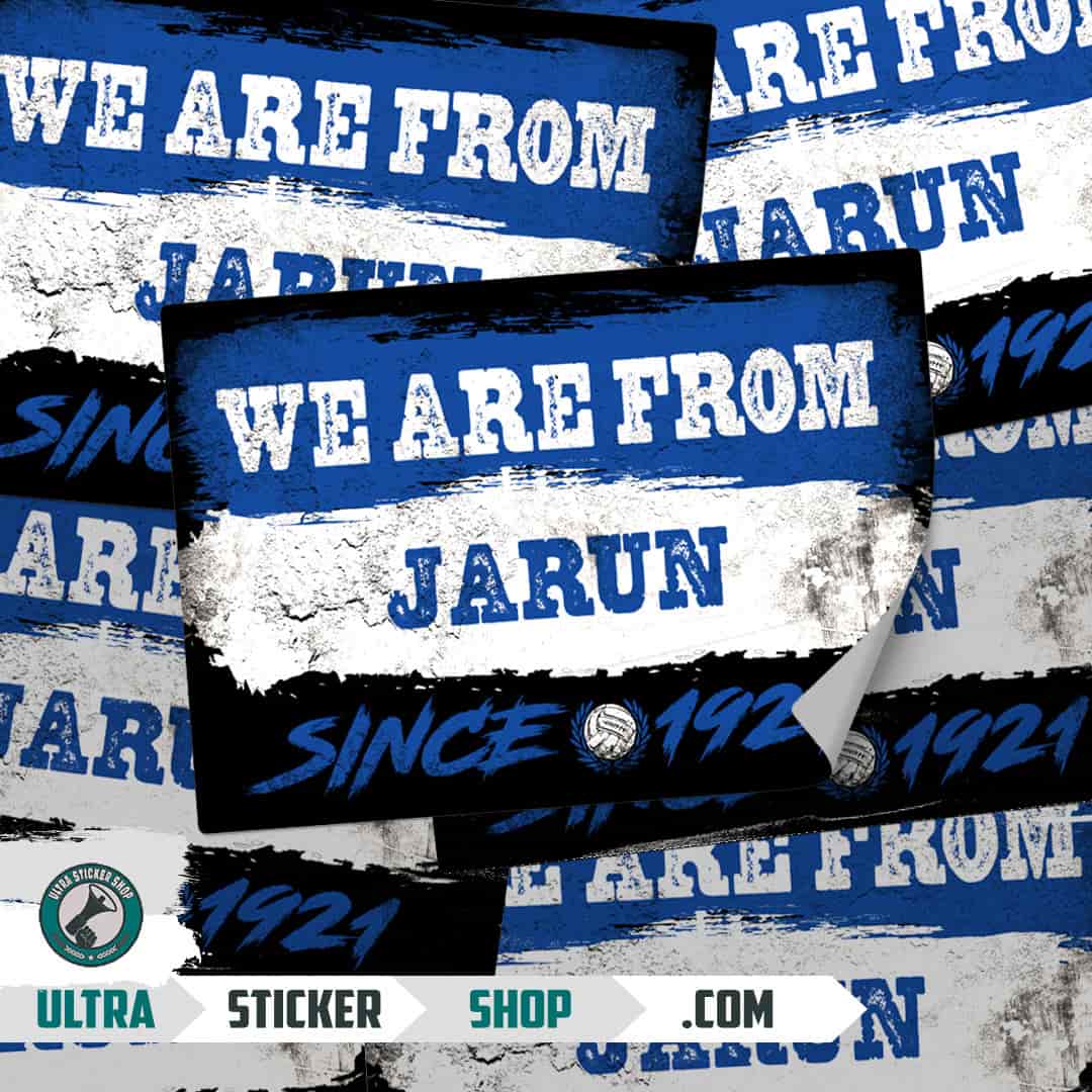 We are from Jarun since 1921 Nalepnice