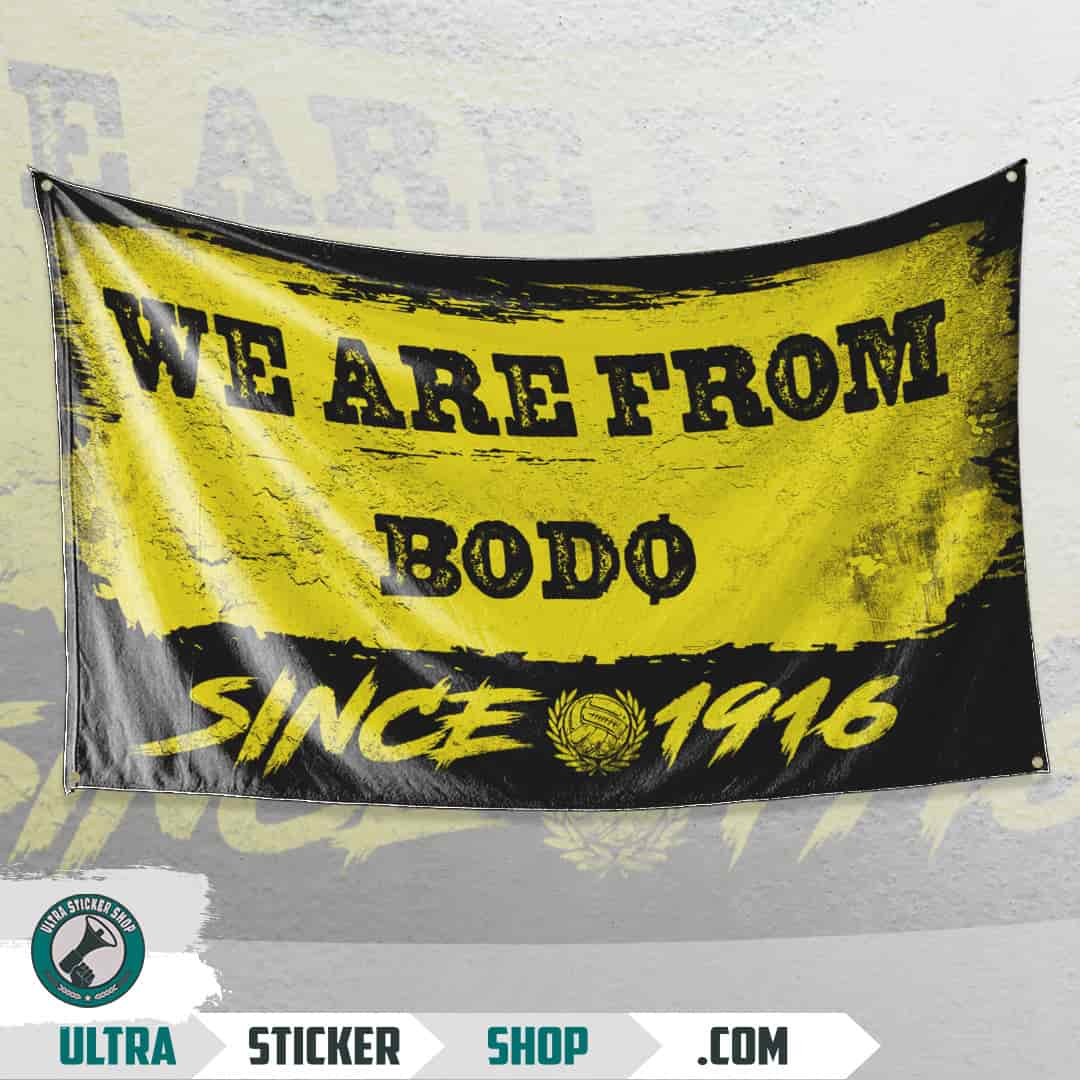 We are from Bodø since 1916 Zastava
