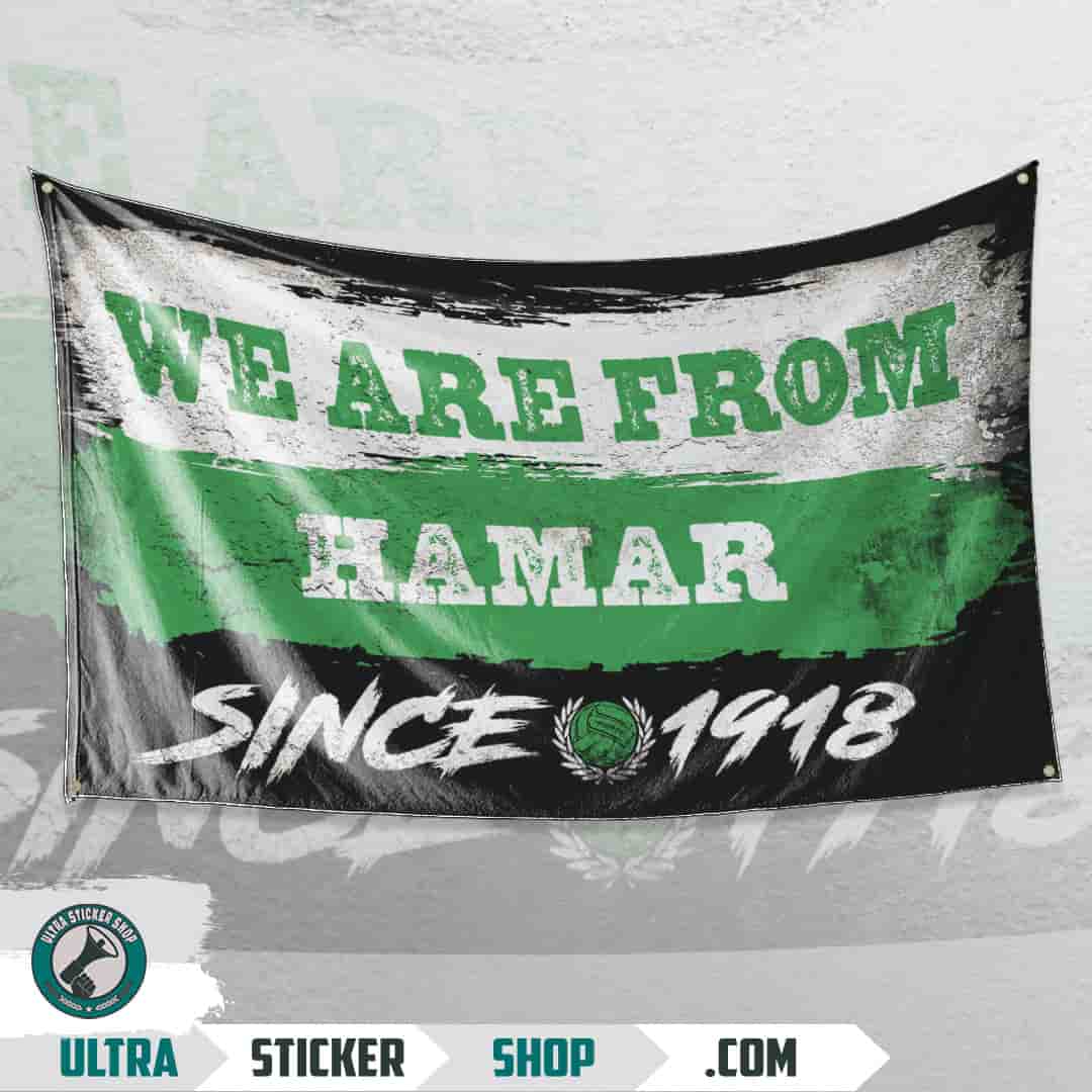 We are from Hamar since 1918 Bandera