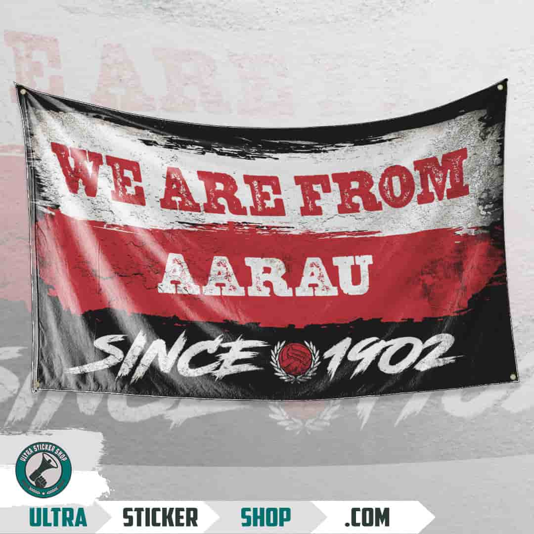 We are from Aarau since 1902 Vlajka