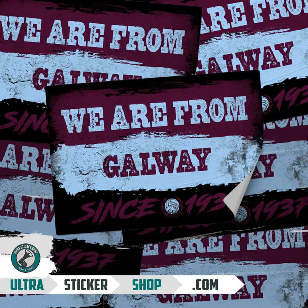 We are from Galway since 1937 Aufkleber