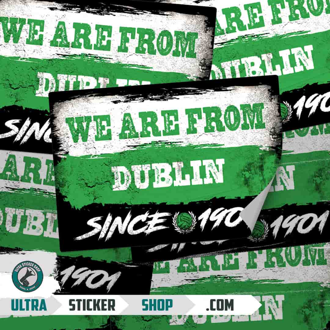 We are from Dublin since 1901 Klistermærker