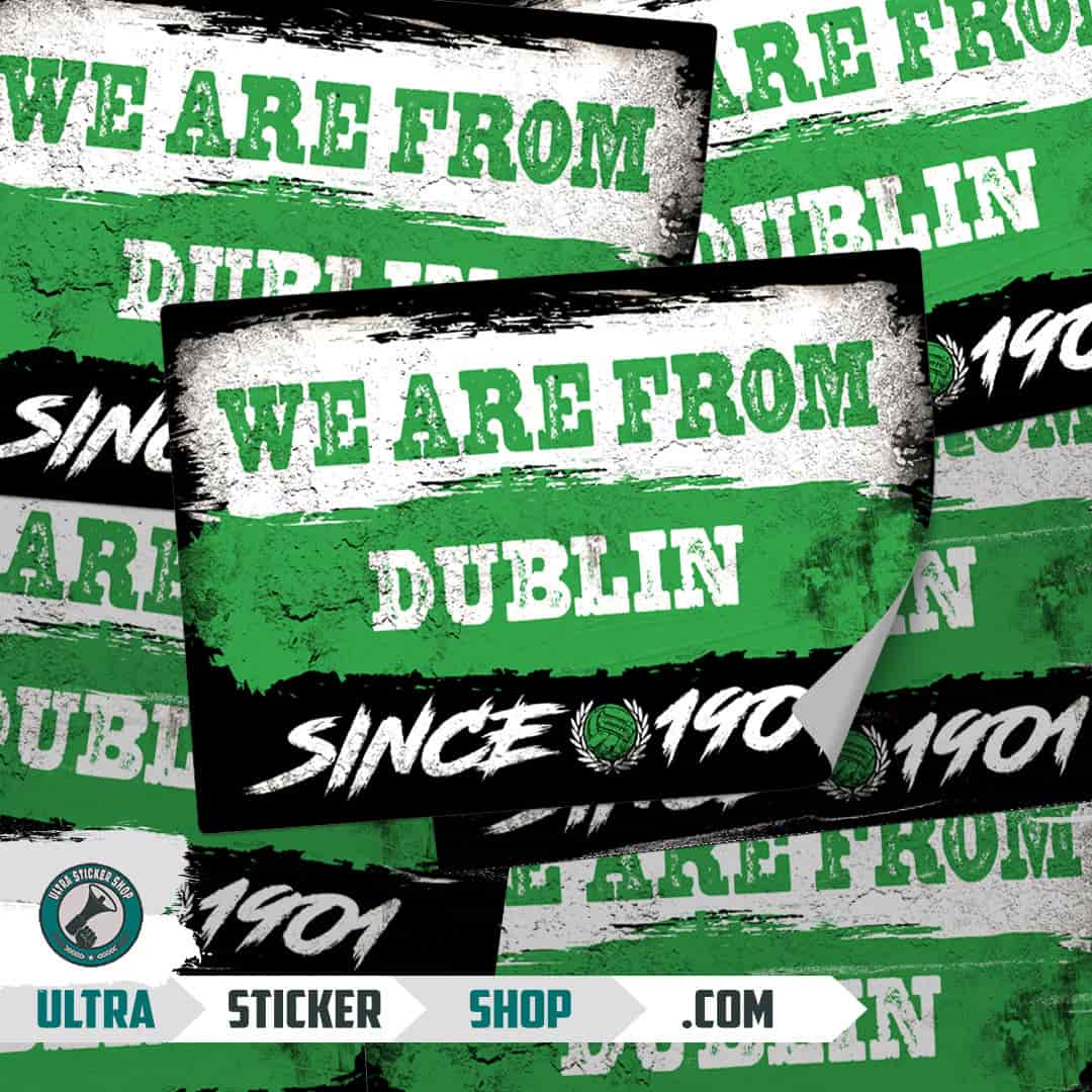 We are from Dublin since 1901 Aufkleber