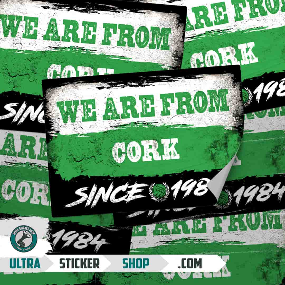 We are from Cork since 1984 Nalepnice