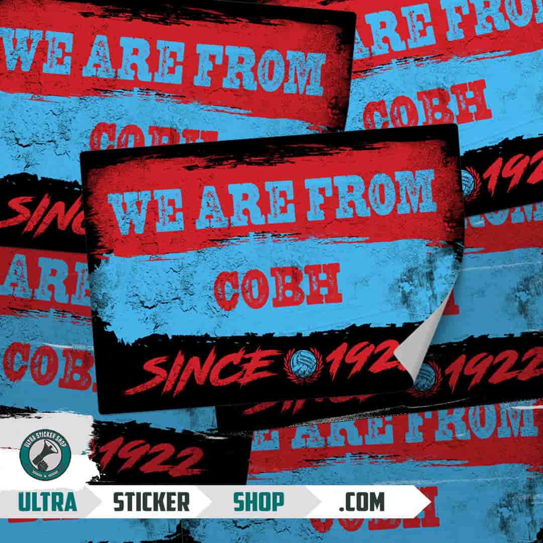 We are from Cobh since 1922 Klistremerker