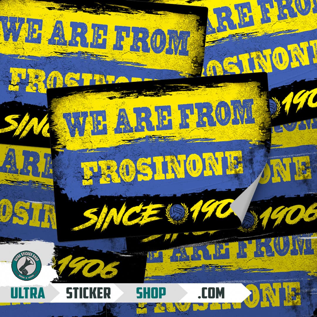 We are from Frosinone since 1906