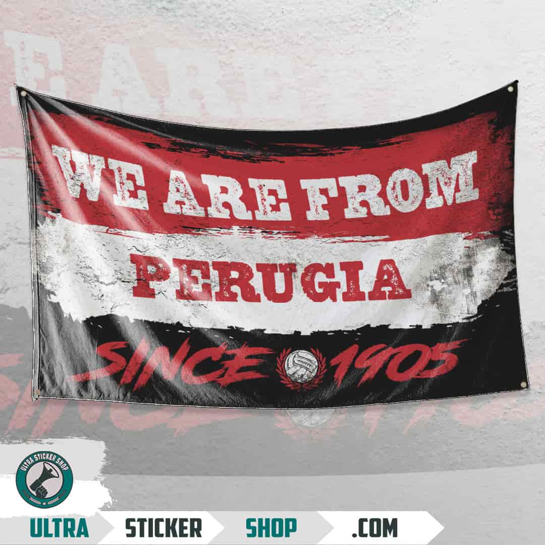 We are from Perugia since 1905 Vlajka