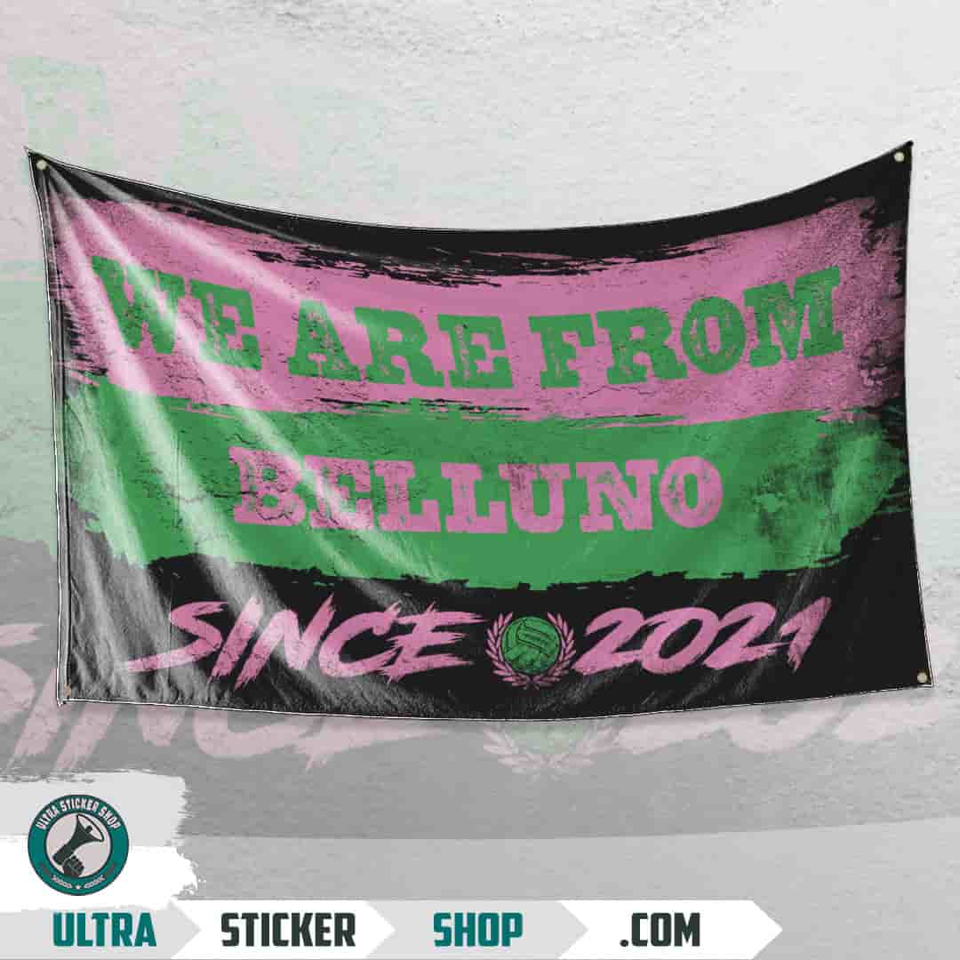 We are from Belluno since 2021 Drapeau