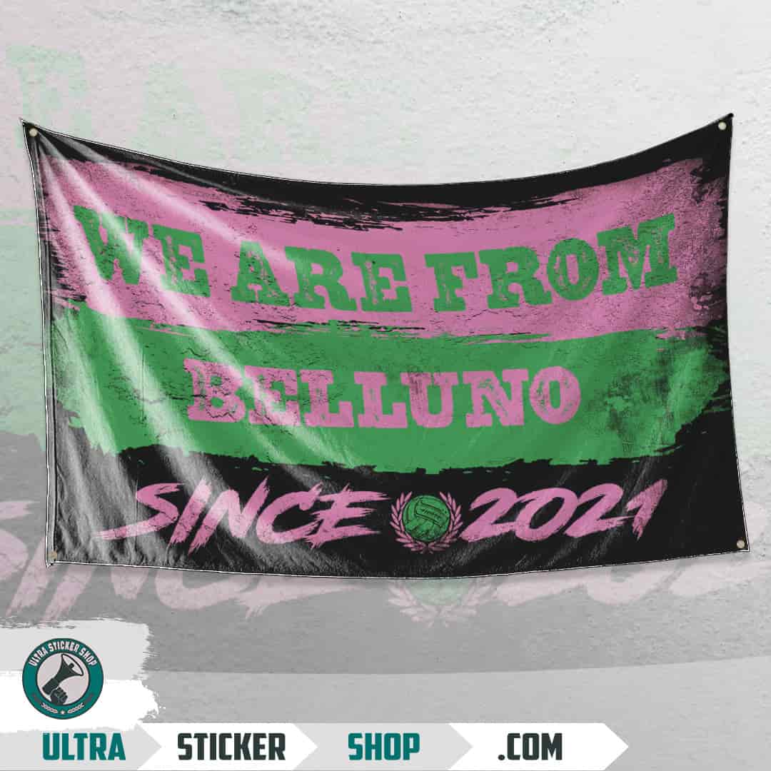 We are from Belluno since 2021 Drapeau