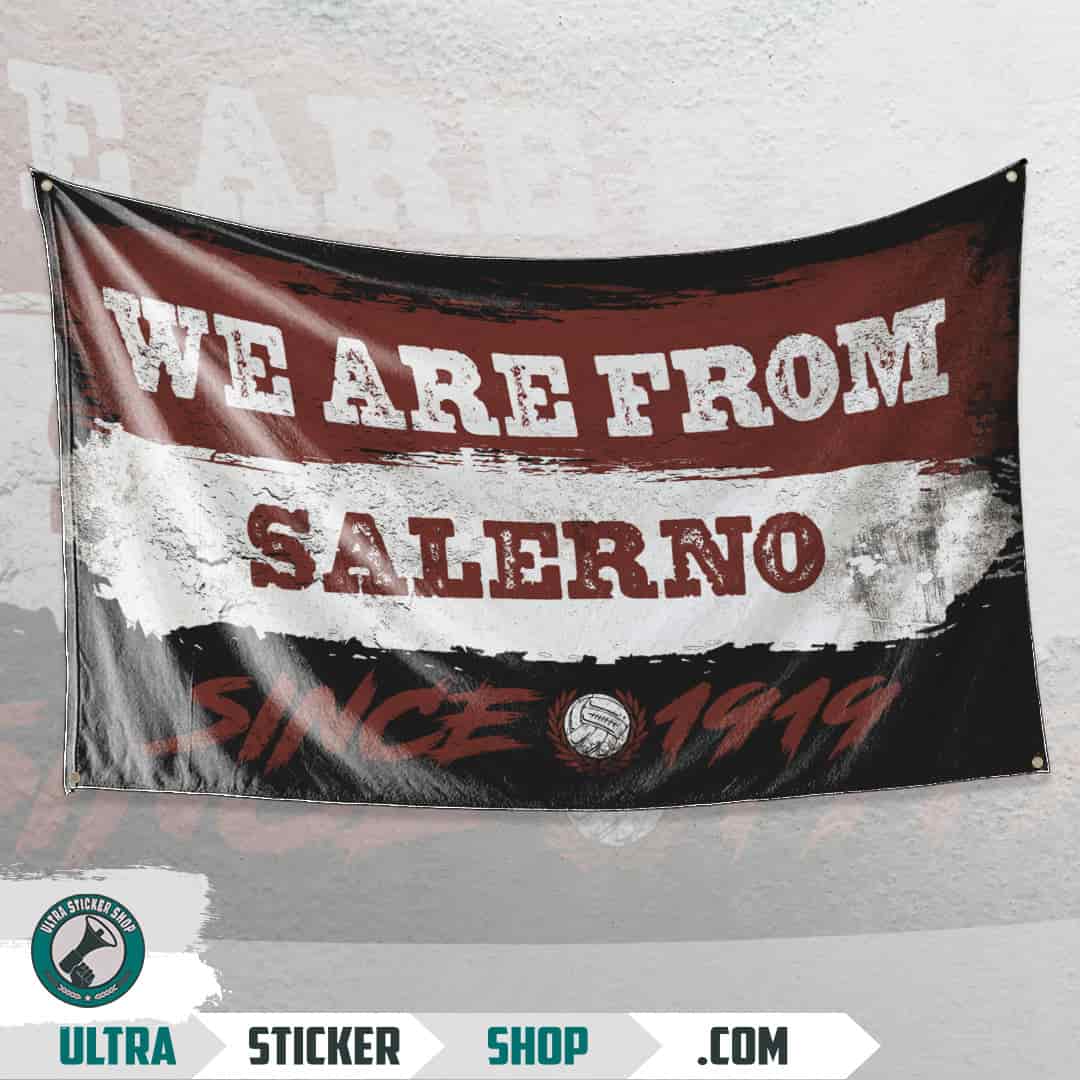 We are from Salerno since 1919 Flagge