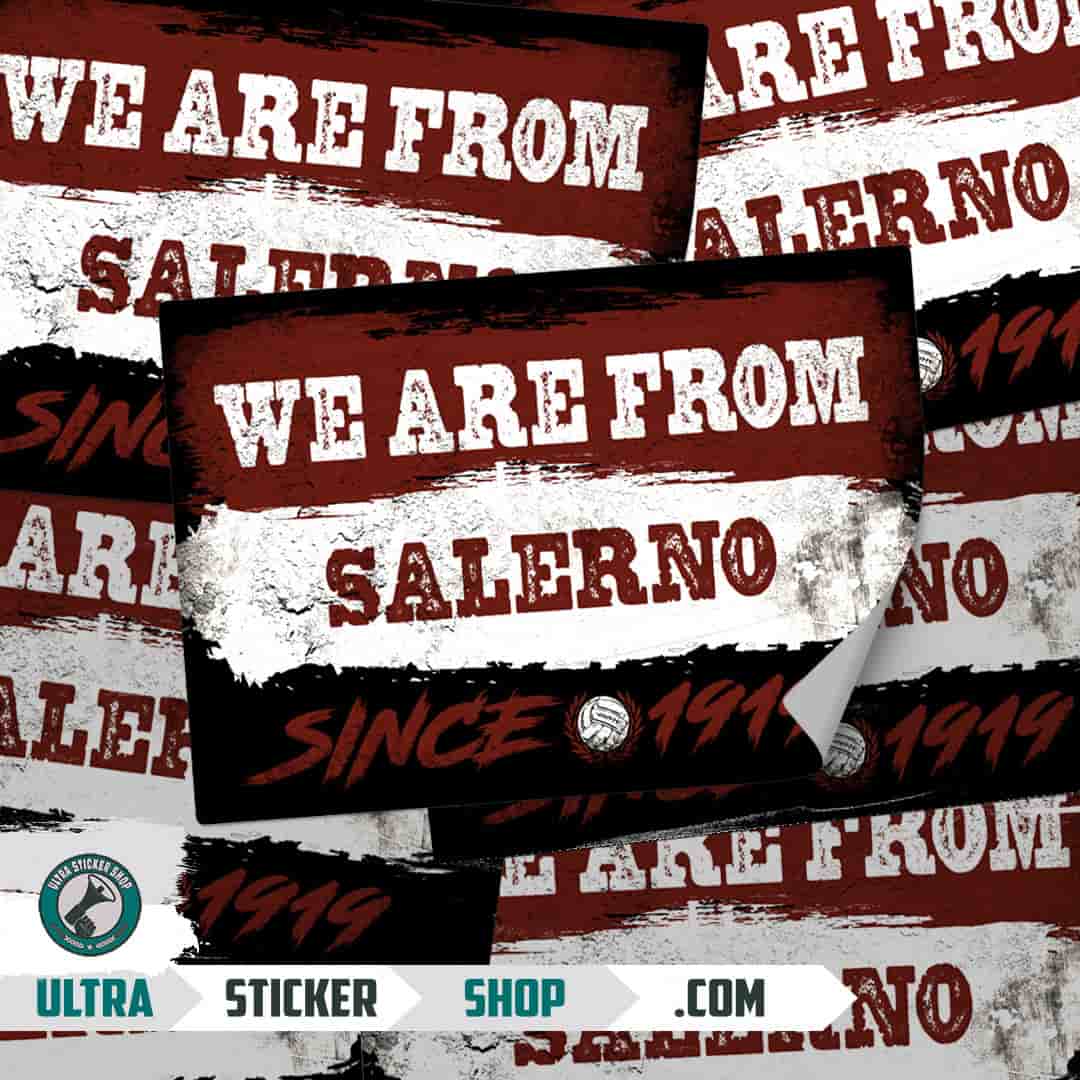 We are from Salerno since 1919 Aufkleber