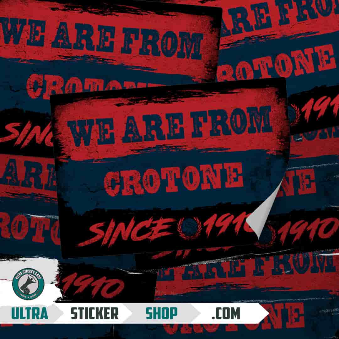 We are from Crotone since 1910 Klistremerker