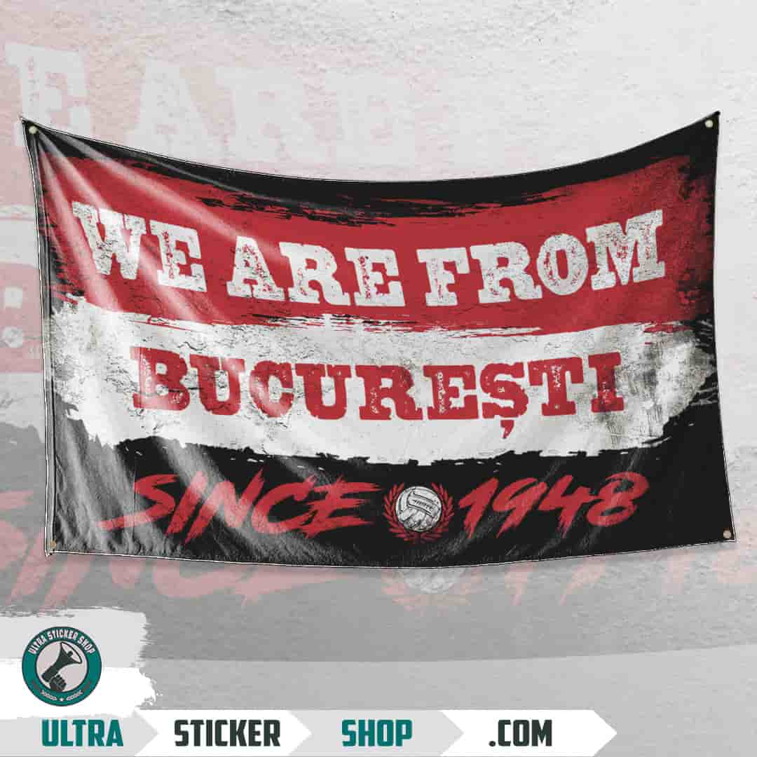 We are from Bucureşti since 1948 Vlajka