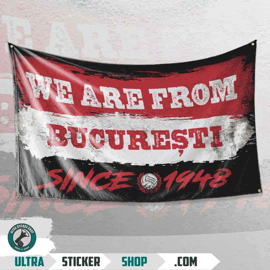 We are from Bucureşti since 1948 Vlajka