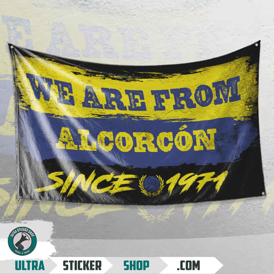 We are from Alcorcón since 1971 Flagge