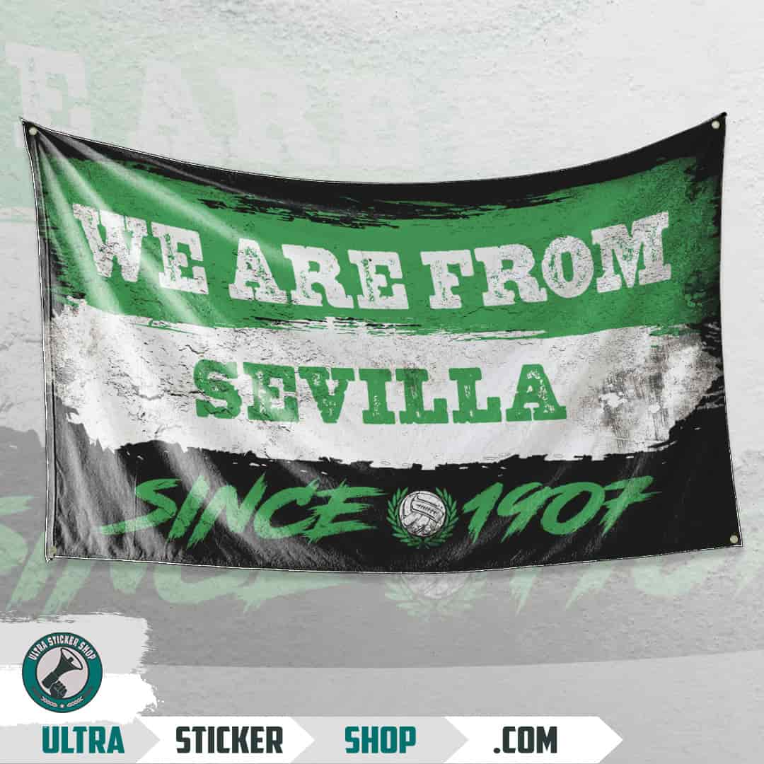 We are from Sevilla since 1907 Flagge