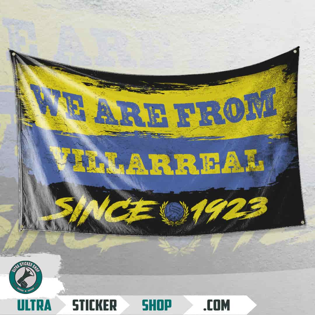 We are from Villarreal since 1923 Flagge