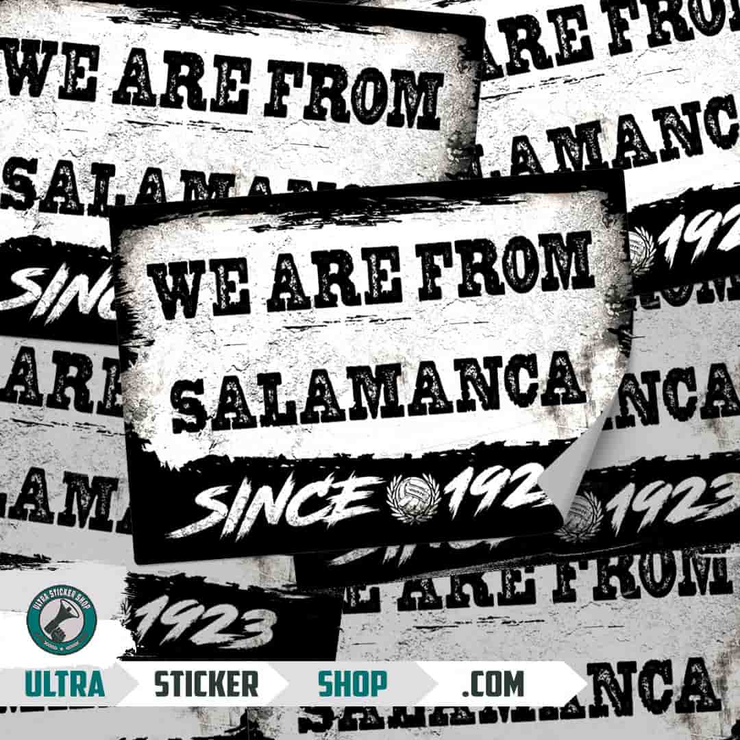 We are from Salamanca since 1923 Aufkleber