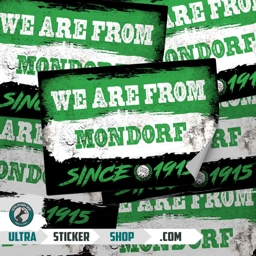 We are from Mondorf since 1915 Autocollants