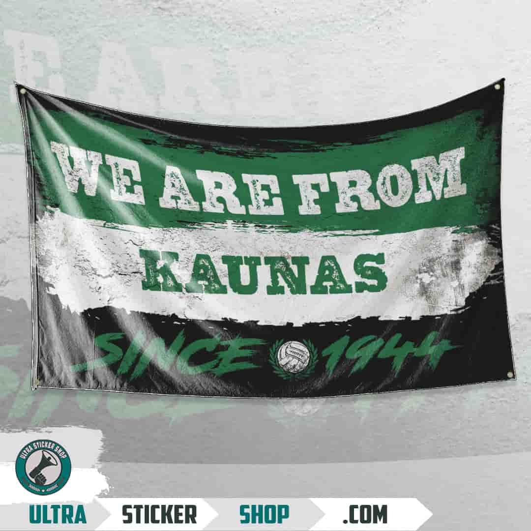 We are from Kaunas since 1944 Vlag