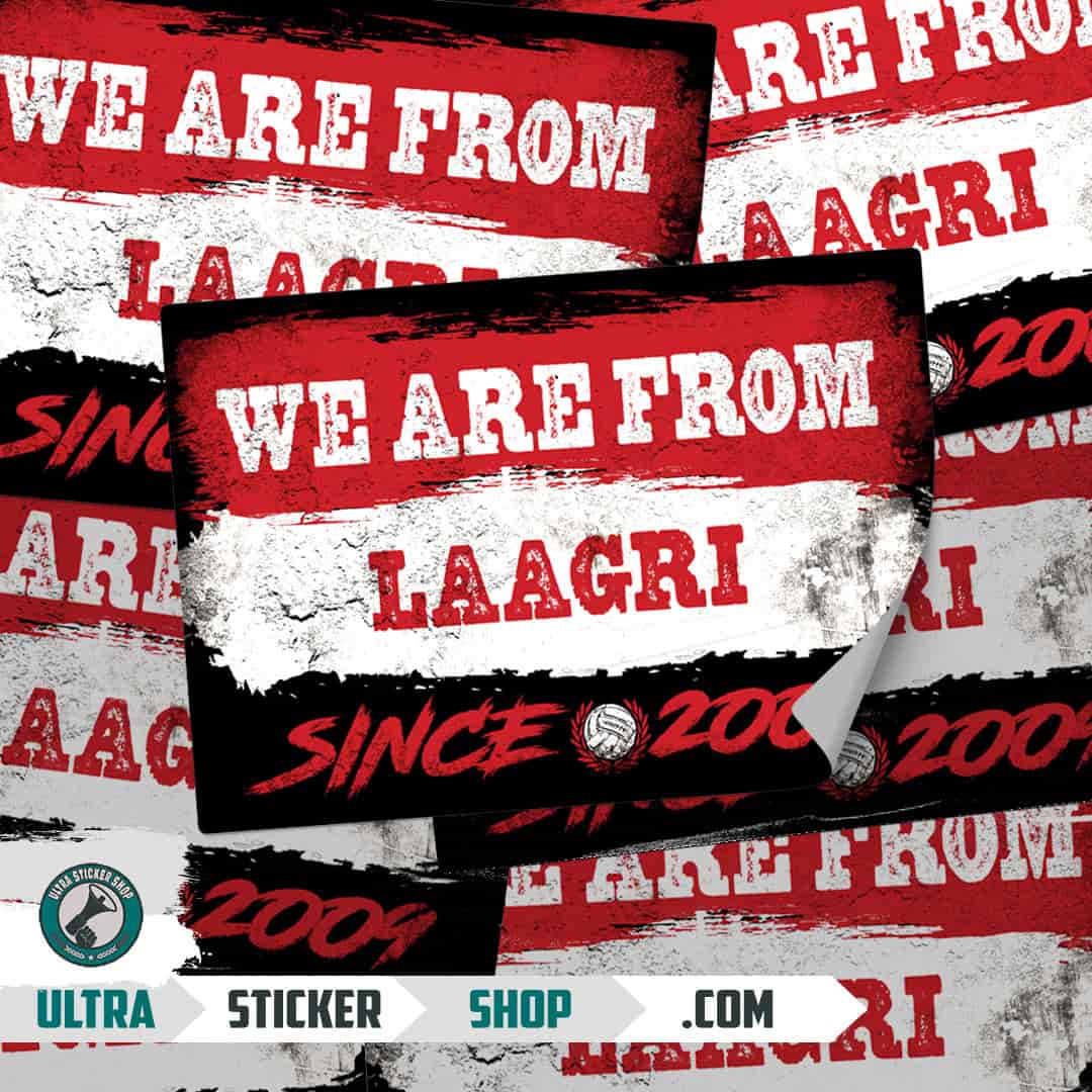 We are from Laagri since 2009 Aufkleber