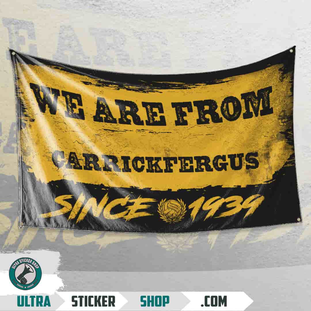 We are from Carrickfergus since 1939 Flaga
