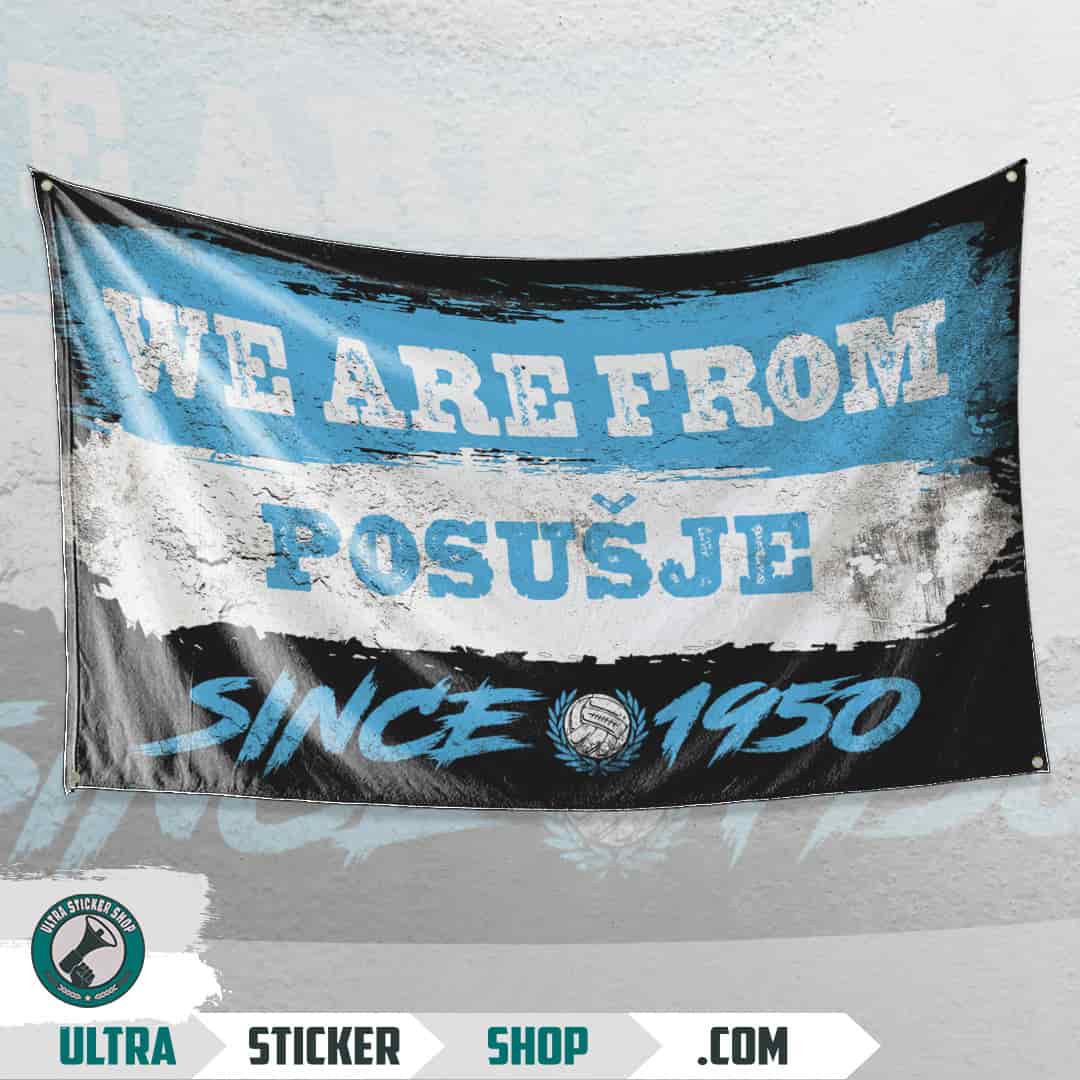 We are from Posušje since 1950 Flagga