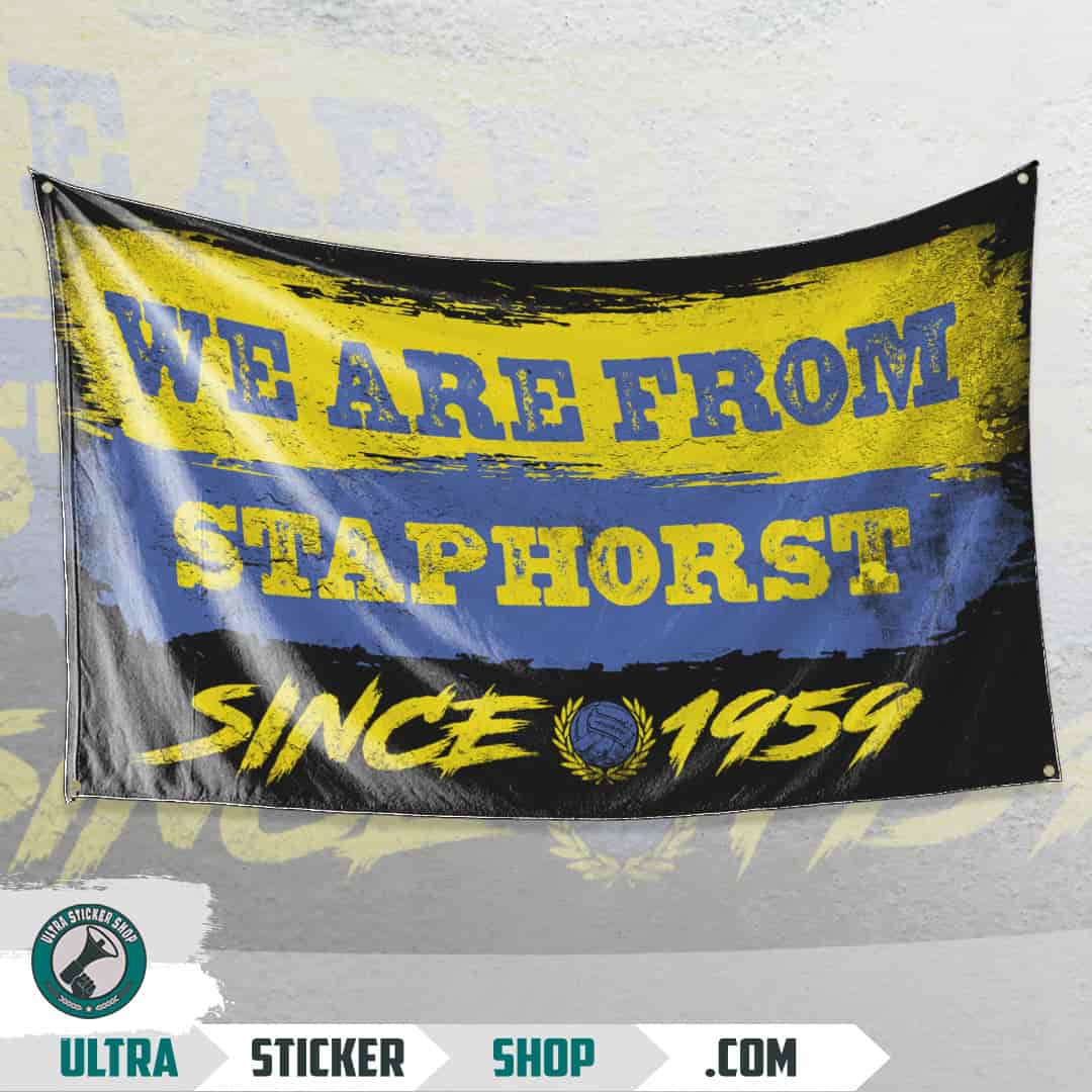 We are from Staphorst since 1959 Flagga