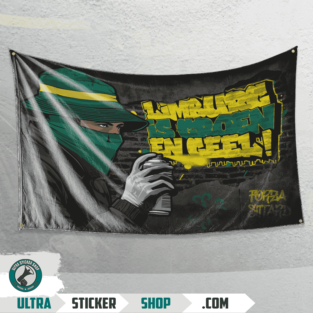 Limburg is Groen en Geel! Flaga