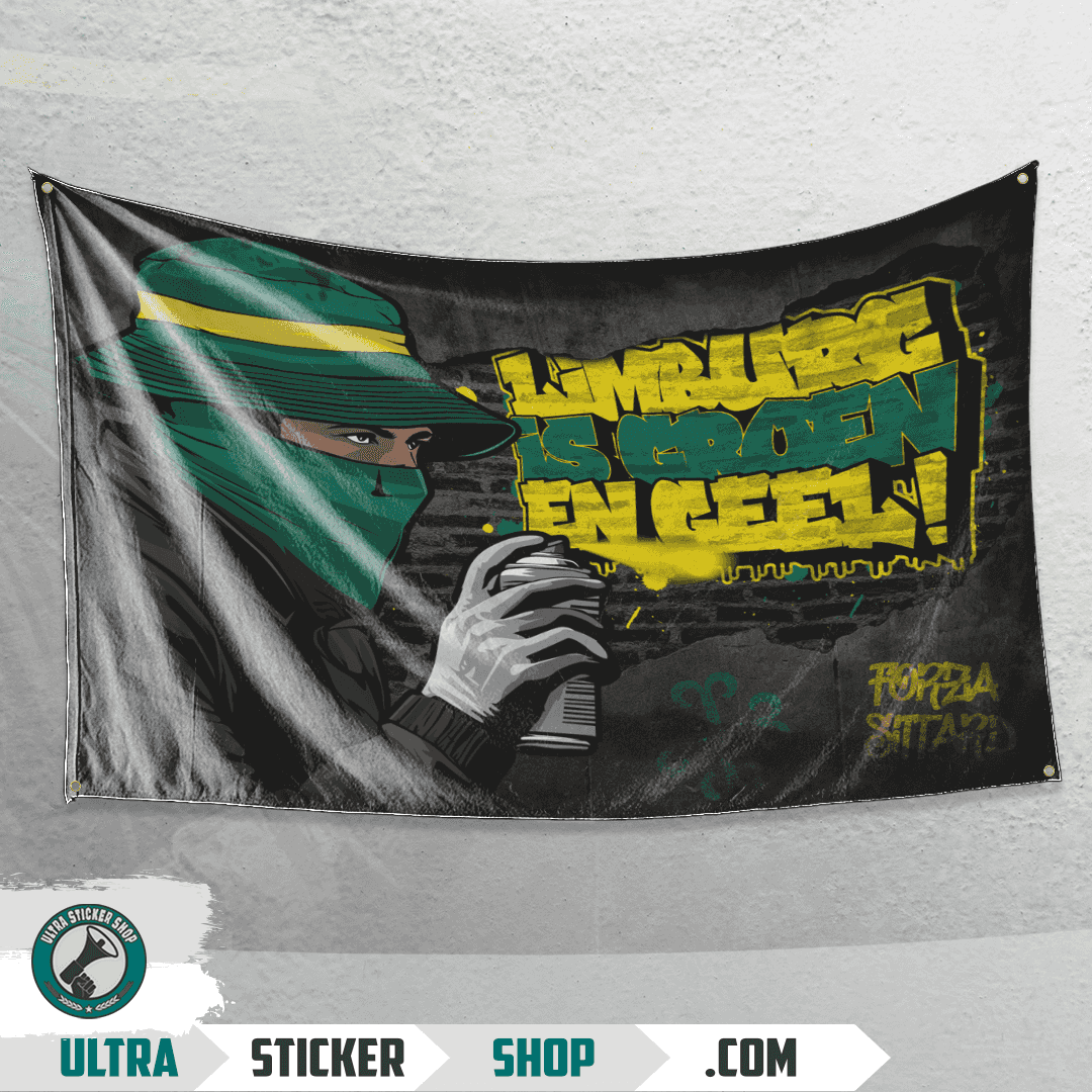Limburg is Groen en Geel! Flaga